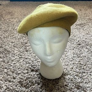 Reversible BCBG Plaid Bow Beret